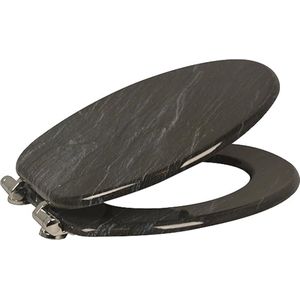 Toiletbril - Badkameraccessoire ‎43.7 x 37.2 x 2.51 cm
