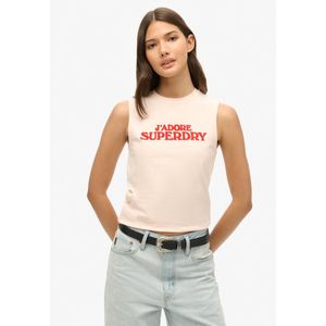 Superdry - Sport Luxe - Mouwloos T-shirt - Fitted