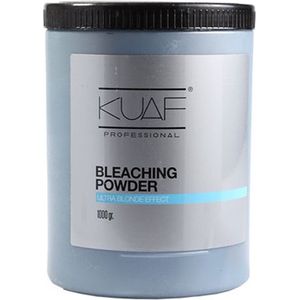 Kuaf Blondeerpoeder Blauw 900g – Professionele Bleaching Powder met Aloë Vera, Tot 7 Tonen Oplichting