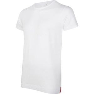 Undiemeister T Shirt Heren - Slim Fit T-shirt - Anti-transpirant - Chalk White (Wit) - Mellowood Tencel - Ademend en Temperatuurregulatie - Korte mouwen - Ronde hals - Maat S