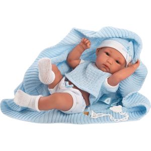 Llorens - LLorens Babypop Bimbo Toquilla Celeste 35 cm