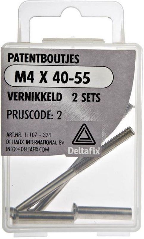 Deltafix - Patentbout M4 - Vernieuwd - 2 Sets