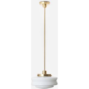 Art Deco Trade - Hanglamp Grote Tol 20's Messing