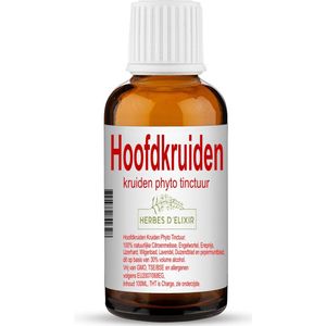 Herbes D'elixir Hoofdkruiden Tinctuur – 100 ml – 1 Fles – Natuurlijke ingrediënten