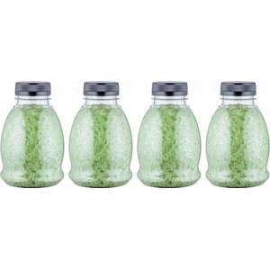 Claudius Badzout Eucalyptus - 375 gram - Fles met zwarte dop - Set van 4 stuks