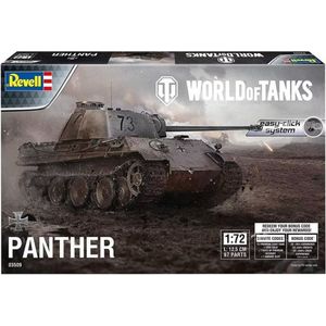 1:72 Revell 03509 Panther Ausf. D - World of Tanks Plastic Modelbouwpakket