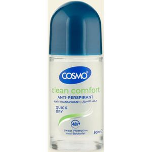 Anti-Transpirant Roll-On Clean Comfort – 48u Bescherming – 60ML