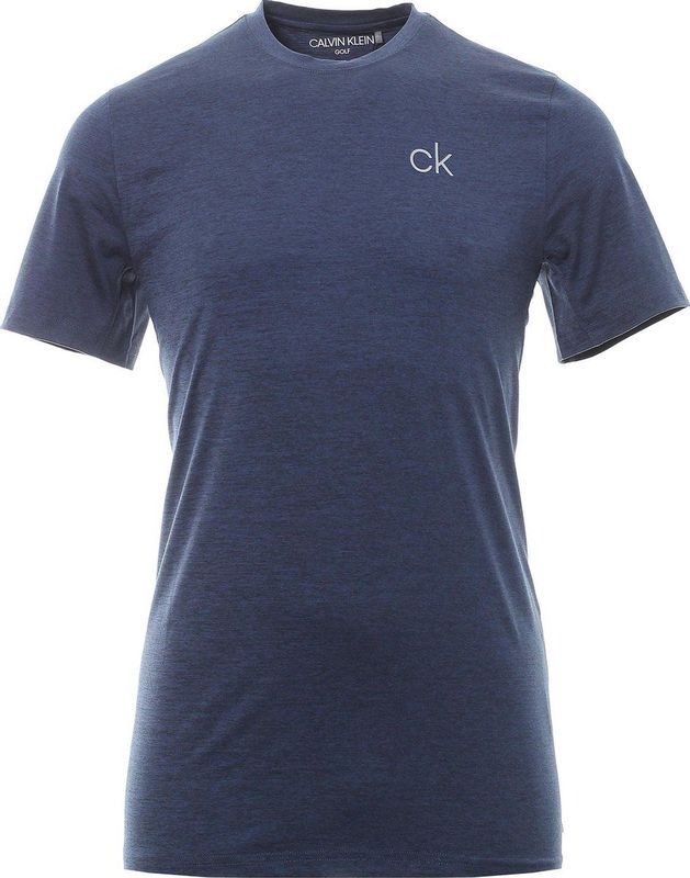 Heren T-Shirt Navy Marl