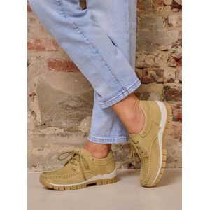 Wolky Veterschoenen Fly Summer lichtgroen nubuck