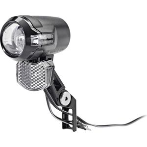 AXA Compactline 35 - Fietslamp voorlicht - LED Koplamp - Steady - Auto On Fietsverlichting - Dynamo - 35 Lux