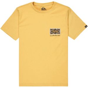 Quiksilver - Evo Crisis - T-shirt - Geel - Korte Mouwen - Jongens