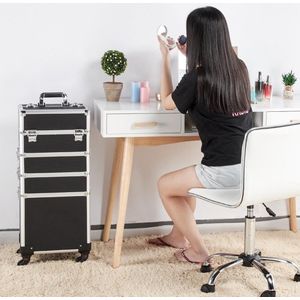 HMTM - HMTM-MC-30029 - Cosmeticakoffer - Zwart - 4-in-1