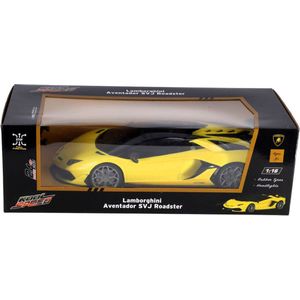 Kool Speed Rc Lamborghini Aventador Svj Roadster 1:16 + Licht Geel