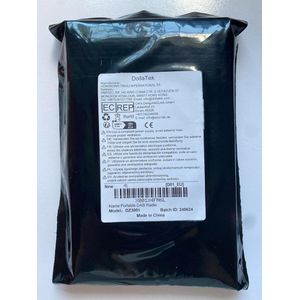 Noodradio Oplaadbare Batterij Digitale Zakradio met LCD-Display - FM/AM Radio 900 mAh voor Joggen Wandelen Fietsen