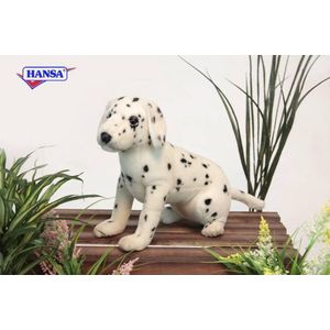 Hansa pluche dalmatier pup knuffel 26 cm
