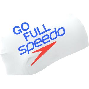 Speedo Badmuts Slogan Wit