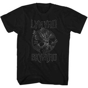 Lynyrd Skynyrd - '73 Eagle Guitar Heren T-shirt - S - Zwart