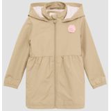 Mantel - A-lijn - Junioren - Met Vaste Capuchon - Bloemenapplicatie