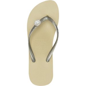 Uzurii - Switch - Teenslippers - Goud - Suède