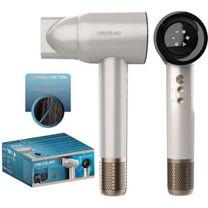 Krachtige Opvouwbare Haardroger met Ionentechnologie en Precisie Nozzle