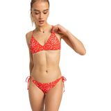 ROXY - Bikini Beach Classics - Triangel - Rood - 2-delig - Gerecycled Polyester