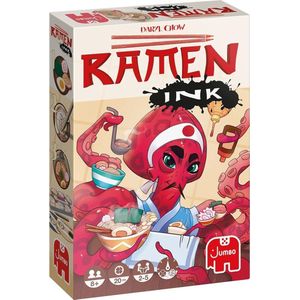 Jumbo Ramen Ink Spel - Roll en Write Pocketspel voor 2-5 spelers vanaf 8 jaar