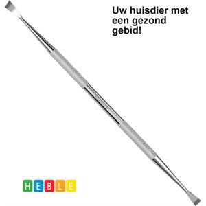 *** Tandsteen Verwijderaar Tandverzorging - Honden / Hond - Kat / Katten - Tandkrabber Scherp - Tandsteenhaakje snel verwijderen van tandsteen - van Heble® ***