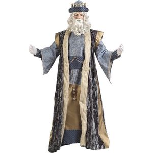Religie Kostuum | Koning Melchior Driekoningen Kerstmis | Man | Maat 52 | Carnavalskleding | Verkleedkleding