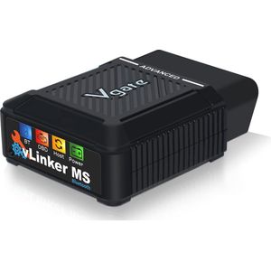 Bluetooth OBD2 Diagnostisch Hulpmiddel voor iOS, Android en Windows - Foutcode Lezer en Auto-adapter