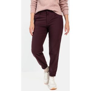 camel active Werkbroek met losse pasvorm - Maat womenswear-29/30 - Pruim