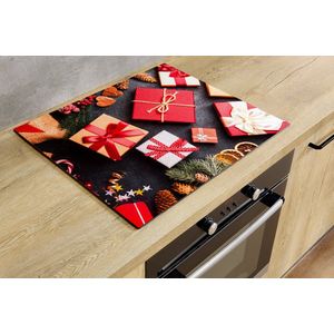 Inductiebeschermer - Presents - 81.2x52 cm - Inductiebeschermer - Inductie Afdekplaat Kookplaat - Inductie Mat - Anti-Slip - Keuken Decoratie - Keuken Accessoires