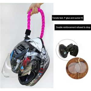 Motorcycle Helmet Braids - Helmet Ponytail met Suction Cup - Pigtails en Haaraccessoires voor Motor en Scooter
