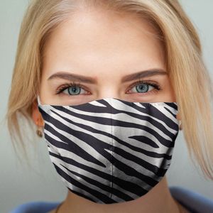 Stoffen mondkapje Zebra - Medium | Wasbaar | Optimale bescherming