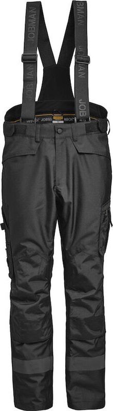 Jobman - 2935 - Winterbroek - Zwart - Warm Gewatteerd - Waterproof