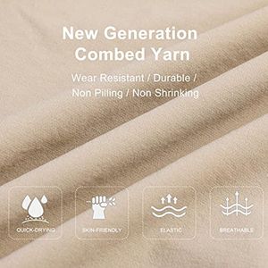 Heren Joggers Sportbroek Slim Fit Runningbroek Lichtgewicht Trainingsbroek met Meerdere Zakken