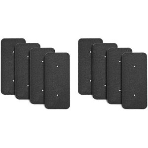 Wasdroger Spons Filter - geschikt voor Candy Hoover 40006731 - Verdamper Filter Pad - Condensatie Droger Wasdroger Droogkast - Droger Filter - Vervangende Onderdelen - Huis Warmtepomp Droger - Sponsfilter - 275*125*10mm - zwart - 8 stuks