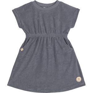 Lässig jurk terry badstof - anthracite 86/92 13-24 mnd