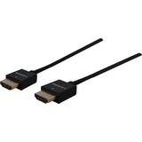 Scanpart HDMI kabel 1 meter - 4k Ultra HD - High speed - Dunne kabel - HDMI 1.4
