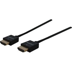 Scanpart HDMI kabel 1 meter - 4k Ultra HD - High speed - Dunne kabel - HDMI 1.4