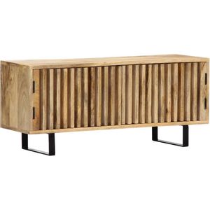 Furniture Limited - Tv-meubel 90x30x40 cm massief mangohout