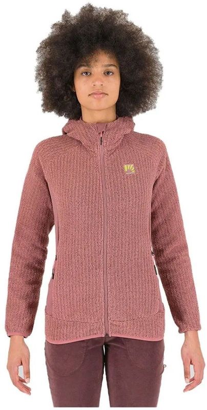 Karpos Rocchetta Fleece Met Volledige Rits Roze S Vrouw