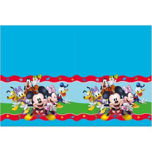 Wefiesta - Mickey Rock The House - Plastic tafelkleed 120 x 180 cm