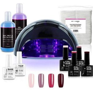 Uv Lamp Gelnagels Starterspakket - Gellak Starterspakke