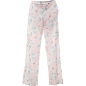 Guy de France - Pyama broek bloem - satijn bedrukt - XL