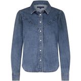 Victoria - Blouse - Denim