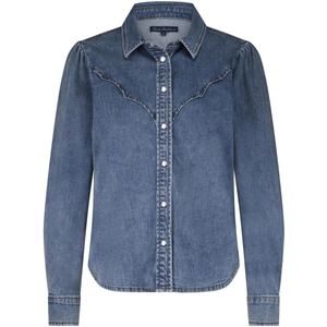 Victoria - Blouse - Denim