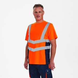 Engel - Safety T-shirt 9544-182 - Hi-vis Orange - T-shirt