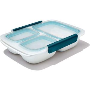 OXO Prep & Go - Lunchbox - 3-vaks - 970 ml