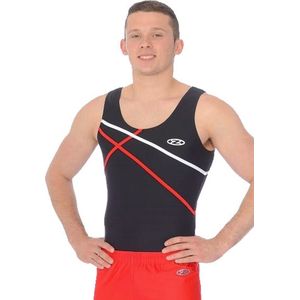 Marineblauw Atlas herenturnpak maat 110-116 jongens gympak blauw blauwe donkerblauw donkerblauwe marine navy lycra