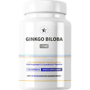 Ginkgo Biloba 6/24% met HydroPerine™ - 120 V-Capsules (120mg) - Apex®